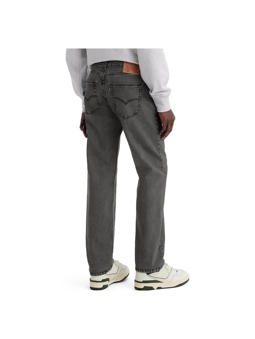 Levi's 505 Regular Fit Stretch Grey Jeans 99% Cotton 1% Elastane Men’s 40x30